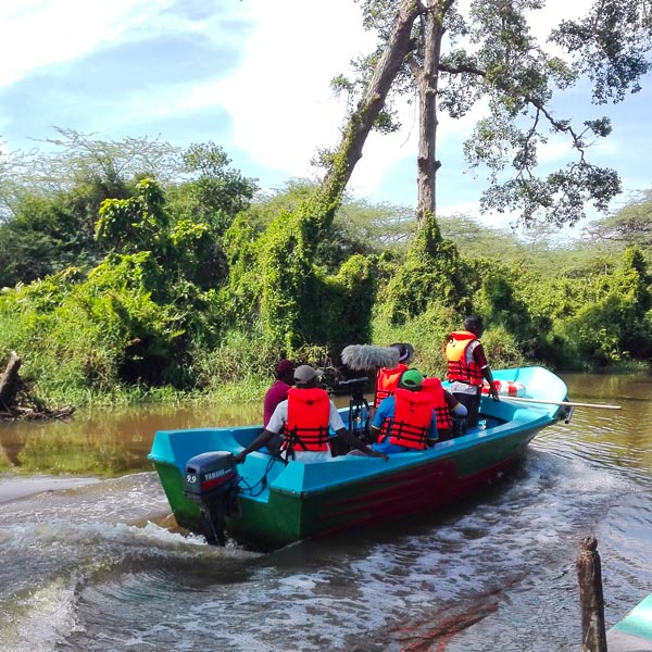 Boat Safari in Walawe River